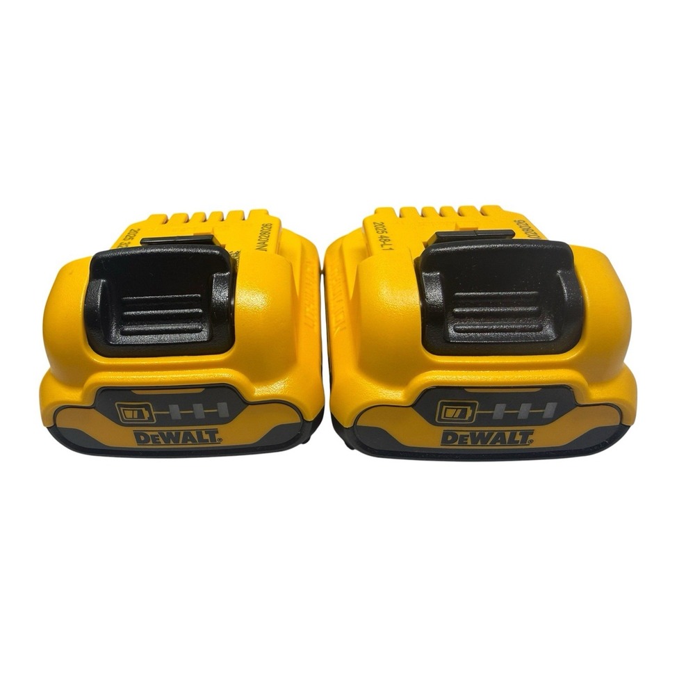 2 New Dewalt DCB122 2.0Ah 12V 12 Volt Max Lithium Ion Batteries DCB122-2